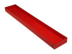 2114 típusú műanyag doboz (35 x 102 x 602 mm)