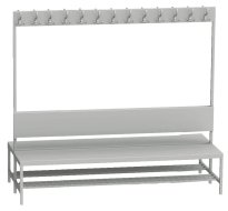 Öltözőpad LAV 20V2 - szélesség 2000 mm