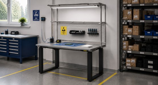 ESD munkapadok